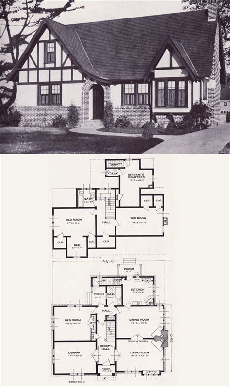 tudor revival house plans